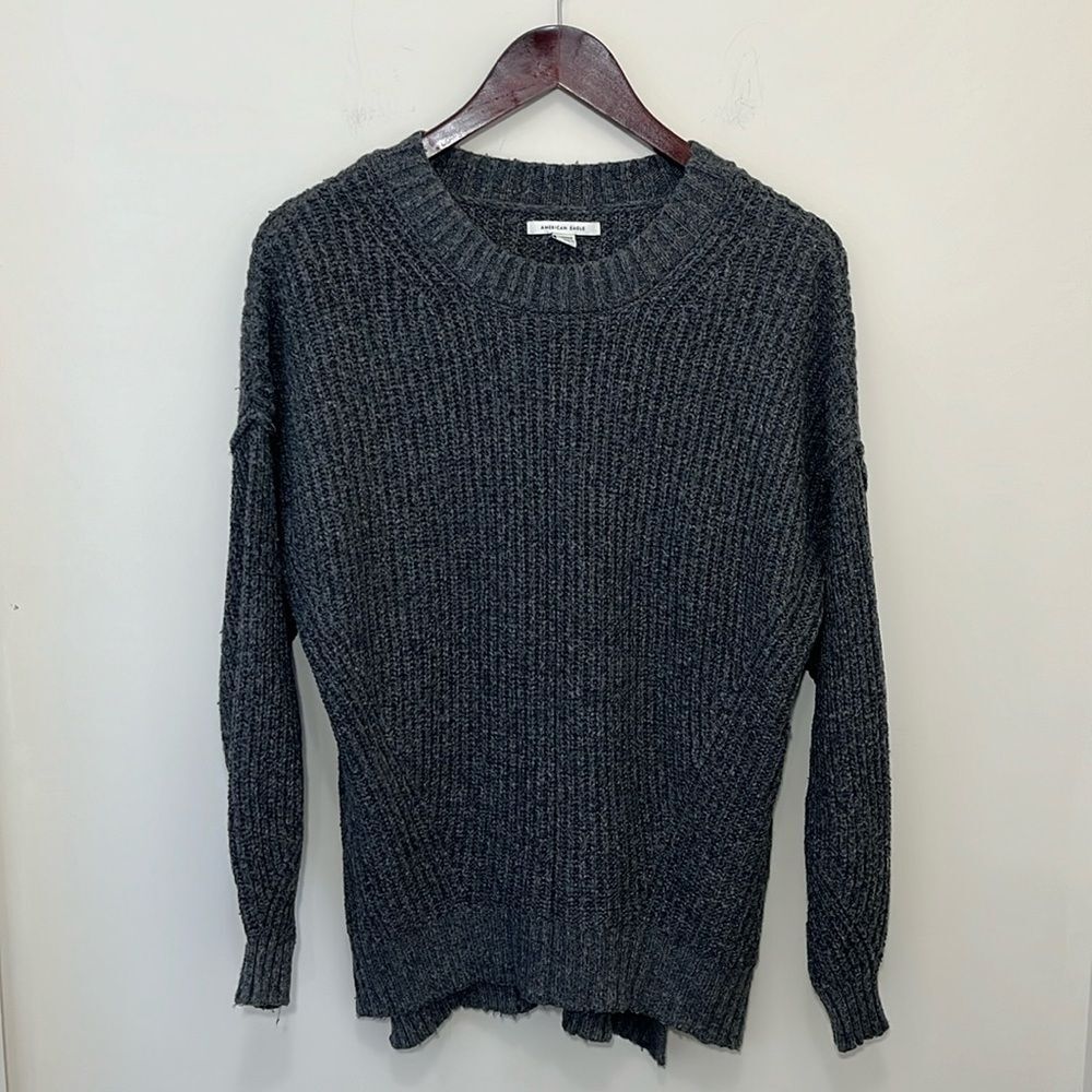 American Eagle Women’s Loose Knit Mock Neck Sweater Size XS